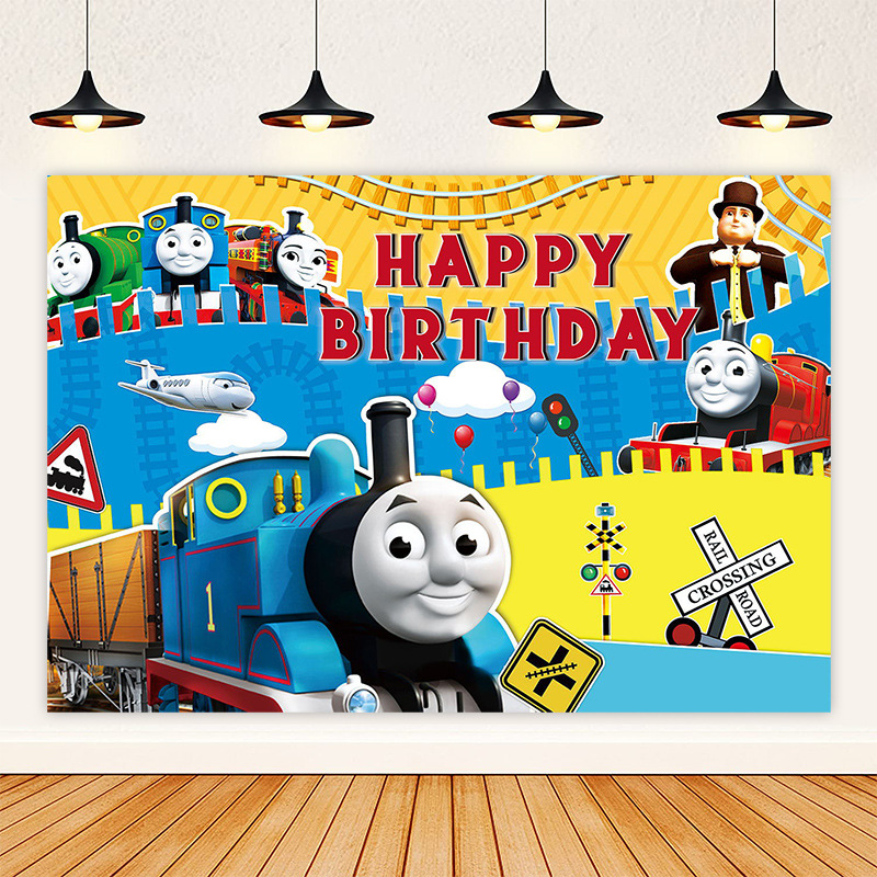 Photography Award - Thomas Background 120*80cm Backdrops the Train