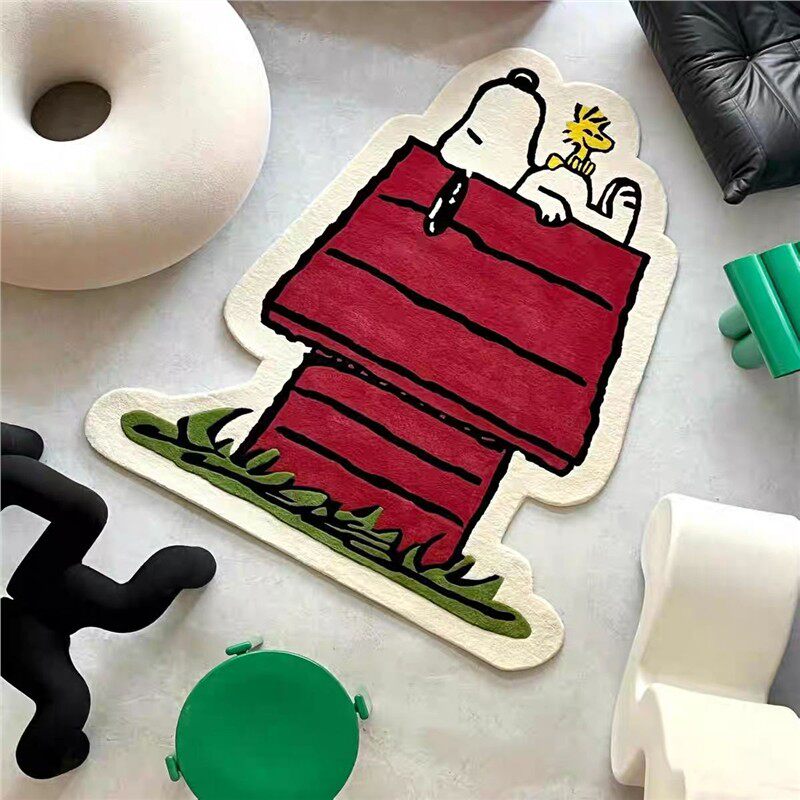 Photography Award - 50Cm Snoopy Cartoon Anime Carpet for