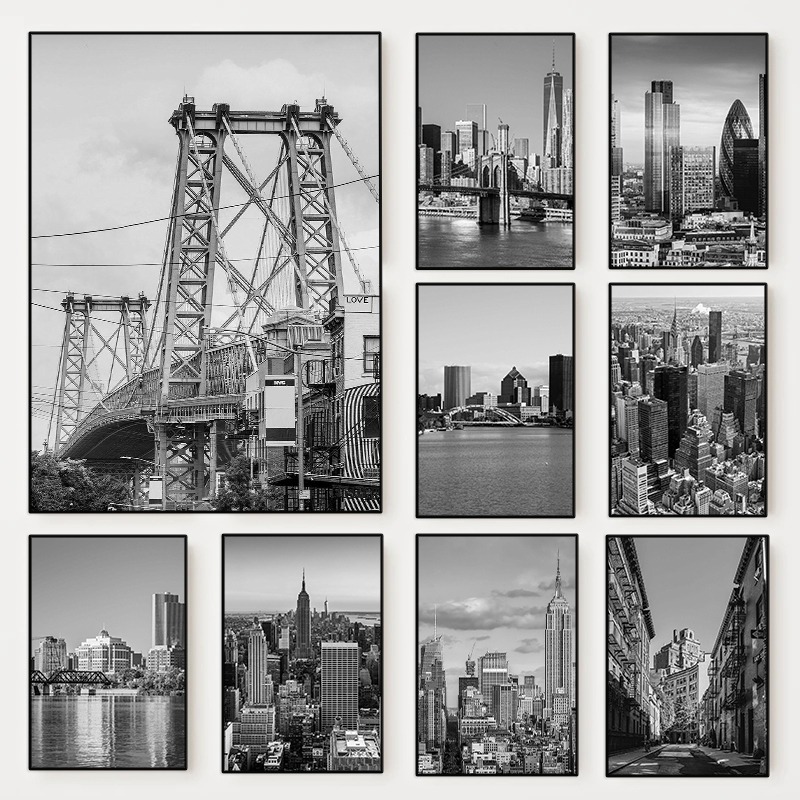 Photography Landscape - Black and White New York City