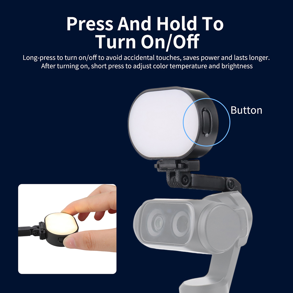 Photography Angles - Portable Gimbal Fill Light For Insta360