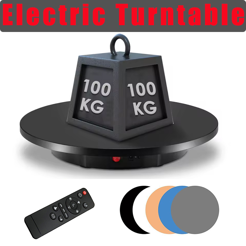 Photography Angles - Heavy-Duty 100kg Electric Rotating Display Stand