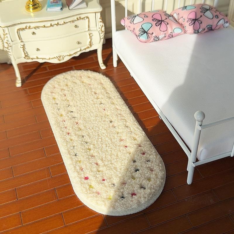 Photography Model - 1: 12 Dollhouse Miniature Plush Carpet