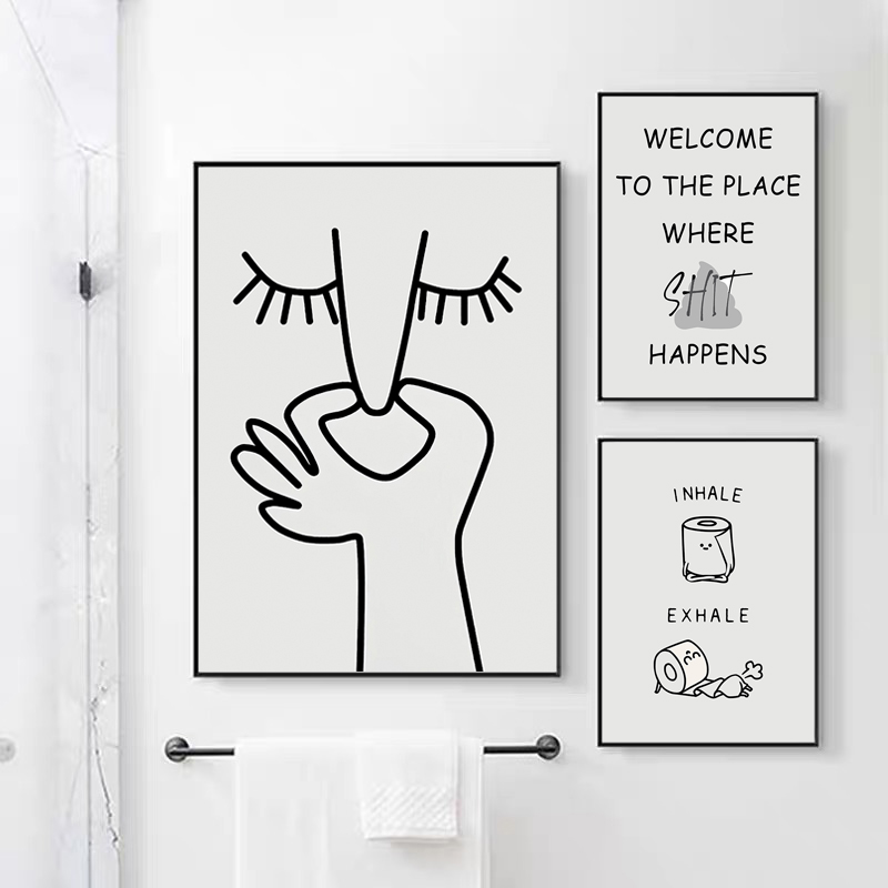 Photography Landscape - Abstract Humour Bad Smell Funny Bathroom