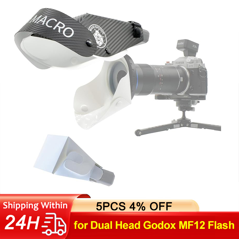 Photography Angles - Guage MF12 Macro Flash Diffuser-compatible with
