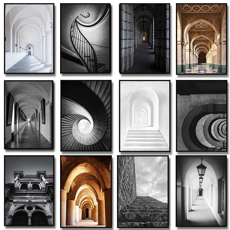 Photography Design - Modern Abstract Black and White Aesthetic