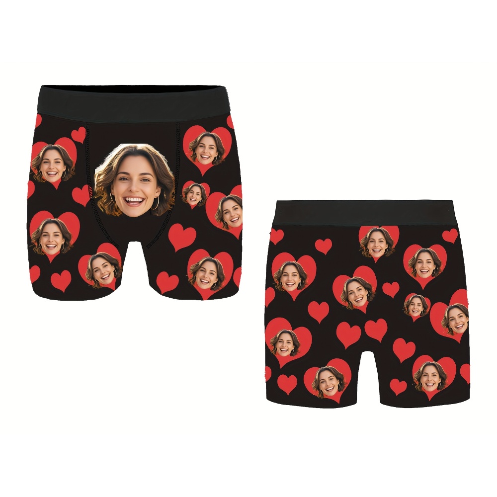 Photography Style - Custom Photo Men Boxer Briefs, Personalized