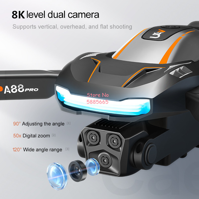 8K Aerial Photography Optical  - огляд і ціна Photography Drone