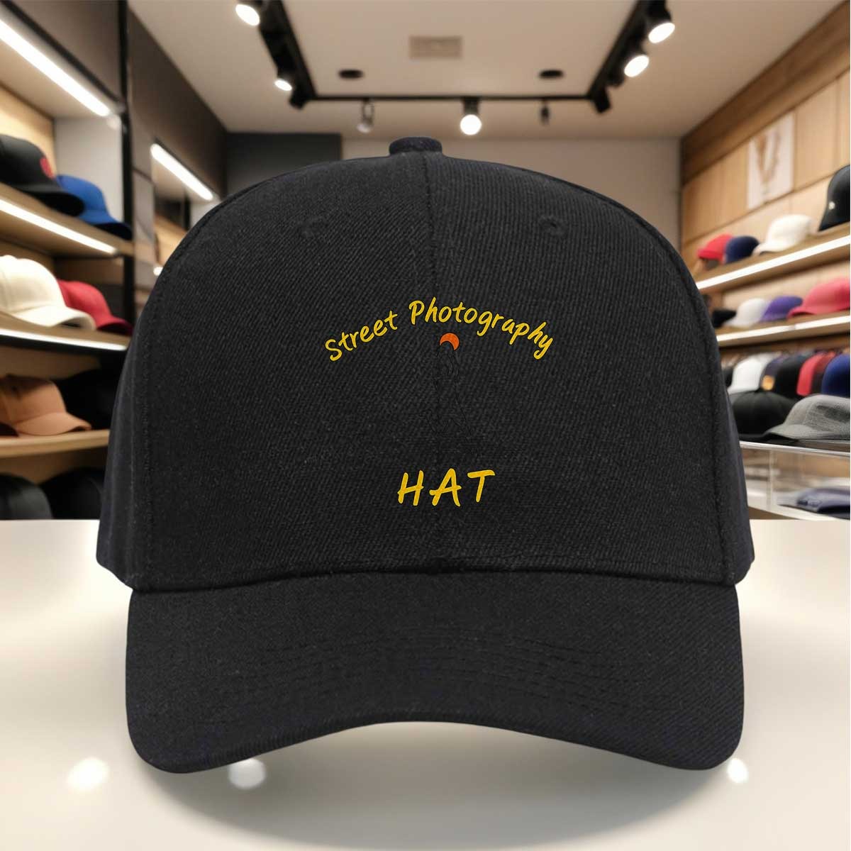 Street Photography Hat with Ba - огляд і ціна Photography Graphic Design