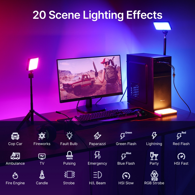ULANZI LT002 RGB Video Light,  - огляд і ціна Video Led Light Panel