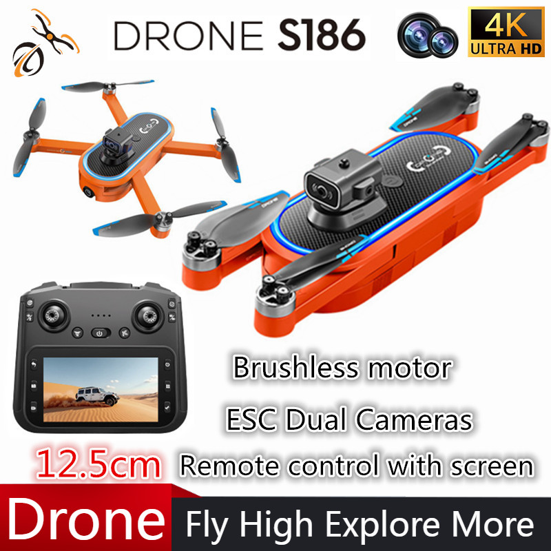 2025 S186 Drone Professional 4 - огляд і ціна Photography Drone