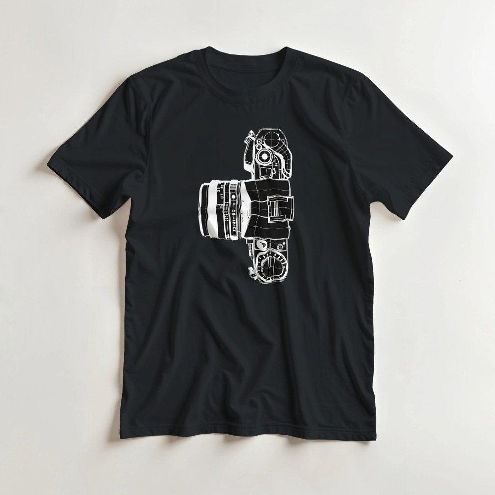 Vintage Camera T-Shirt Photogr - огляд і ціна Photography Graphic Design