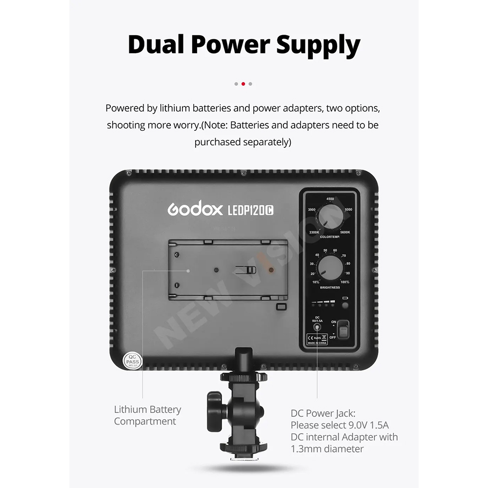 Godox P120C LED Video Light Pa - огляд і ціна Video Led Light Panel