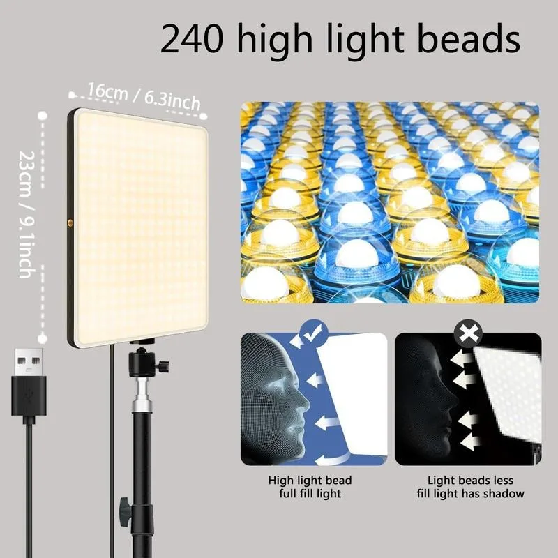 LED Video Light Photo Studio L - огляд і ціна Video Led Light Panel