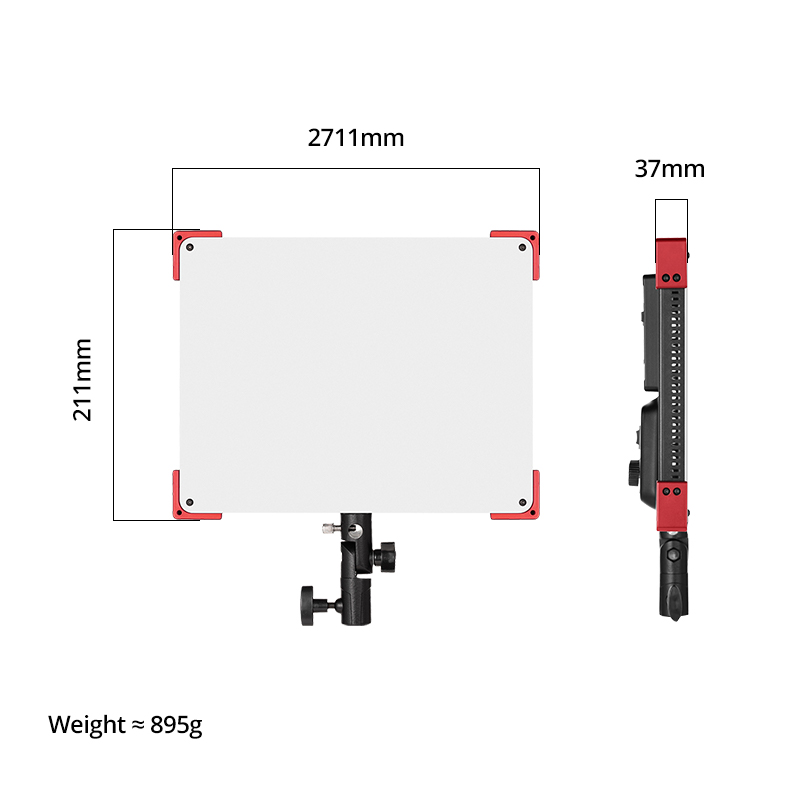 AMBITFUL LEDP60C Ultra-thin LE - огляд і ціна Video Led Light Panel