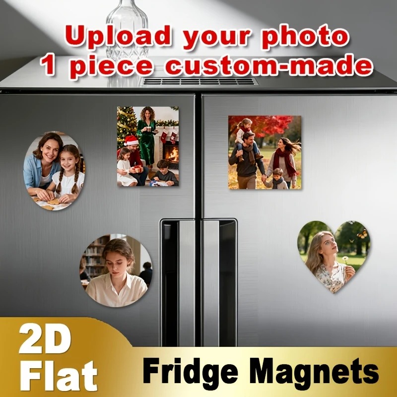 Custom Photo Fridge Magnet 2D  - огляд і ціна Photography Style