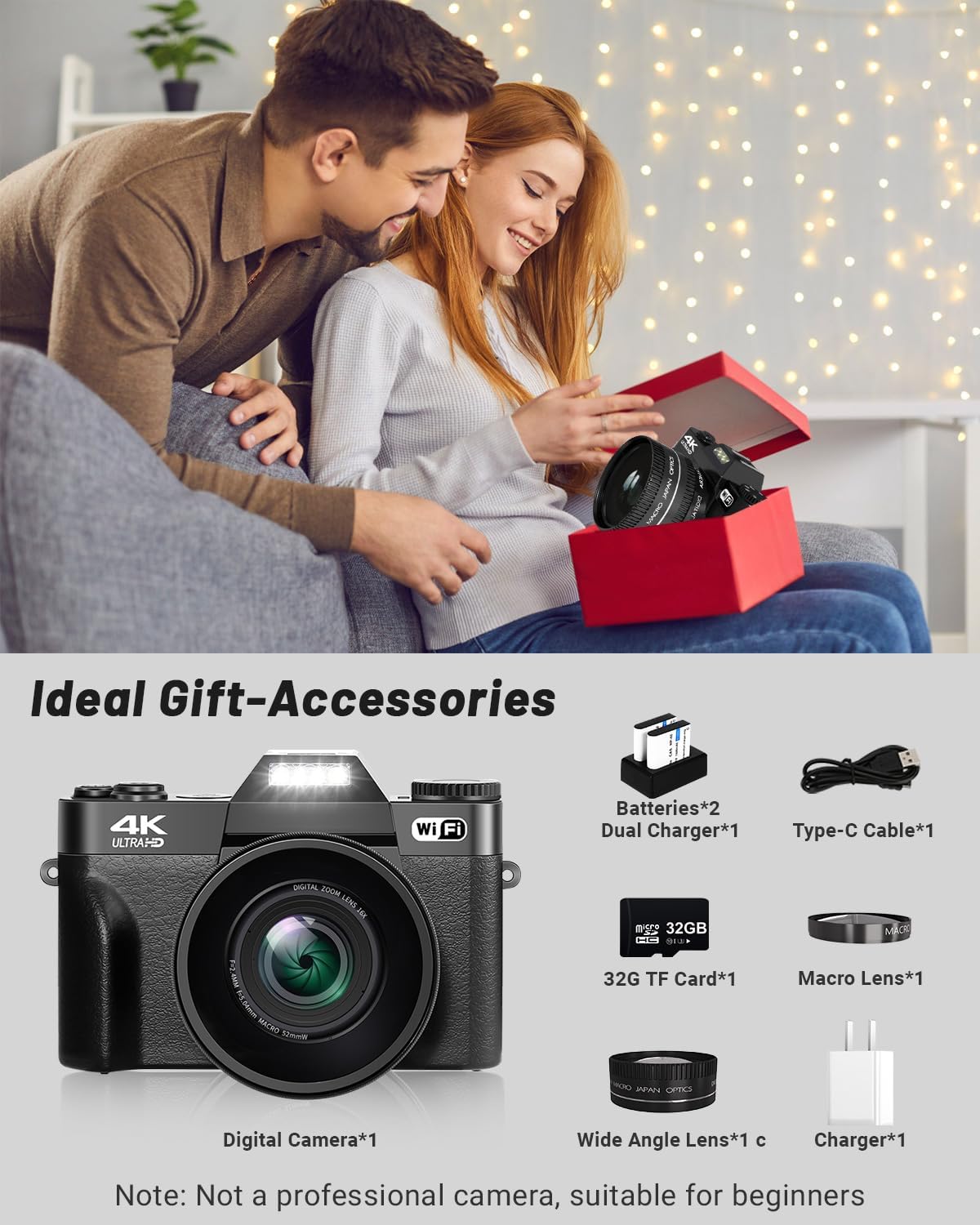 Digital Camera for Vlogging an - огляд і ціна Photography Model