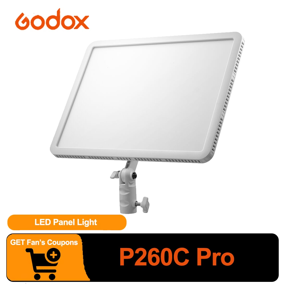 Godox P260C PRO LED Light Pane - огляд і ціна Video Led Light Panel