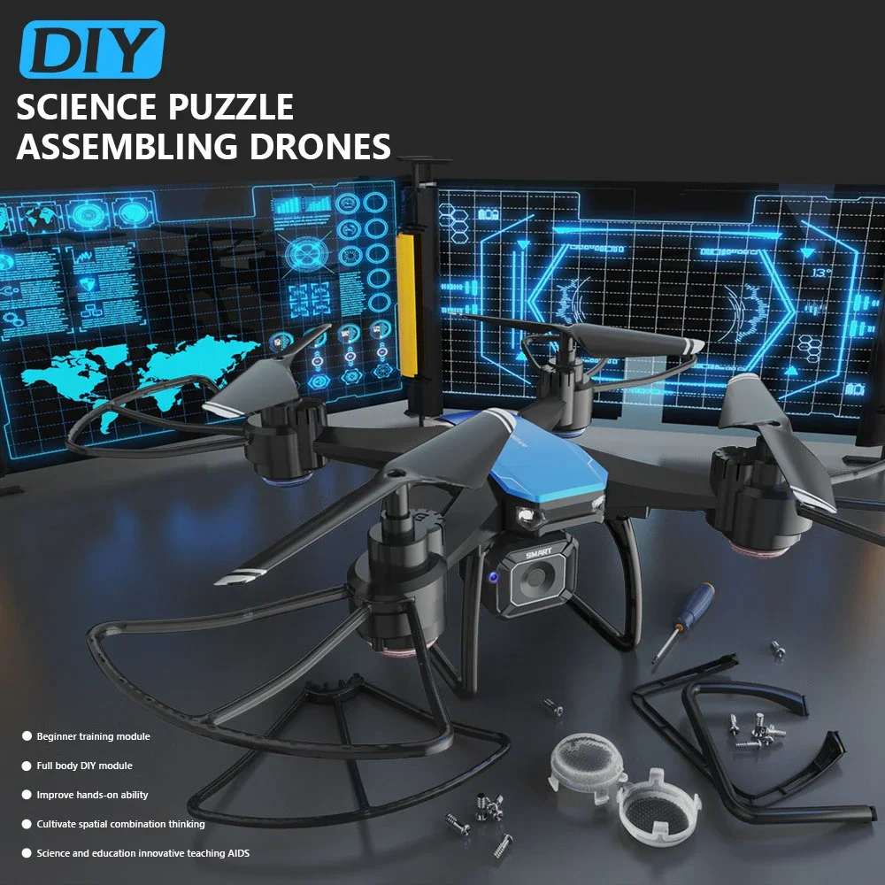 JJRC H108 DIY Teaching Assembl - огляд і ціна Photography Drone
