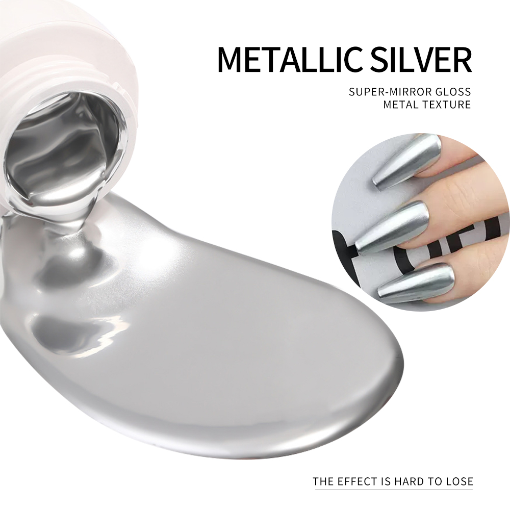 5ml Silver Gold Metallic Gel N - огляд і ціна Photography Design