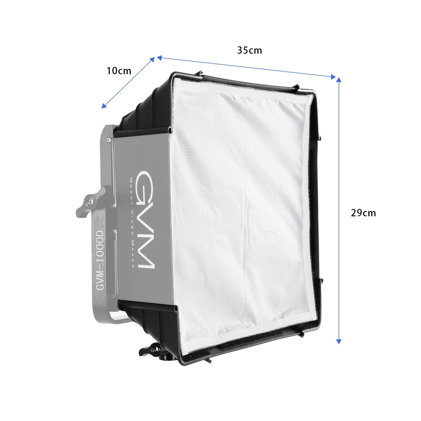 GVM Softbox Diffuser for 1000D - огляд і ціна Video Led Light Panel
