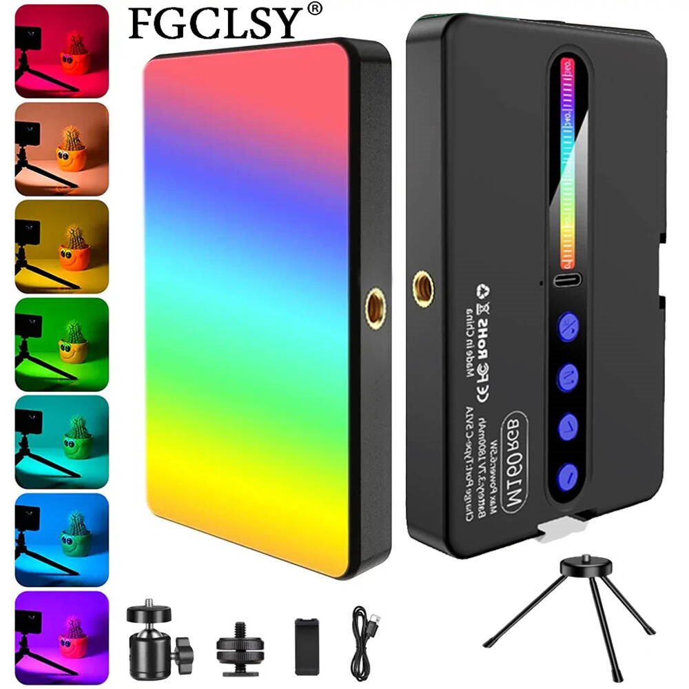 LED RGB Camera Light Full Colo - огляд і ціна Video Led Light Panel