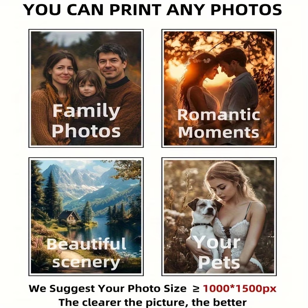 2pcs/set Custom Canvas Prints  - огляд і ціна Photography Style