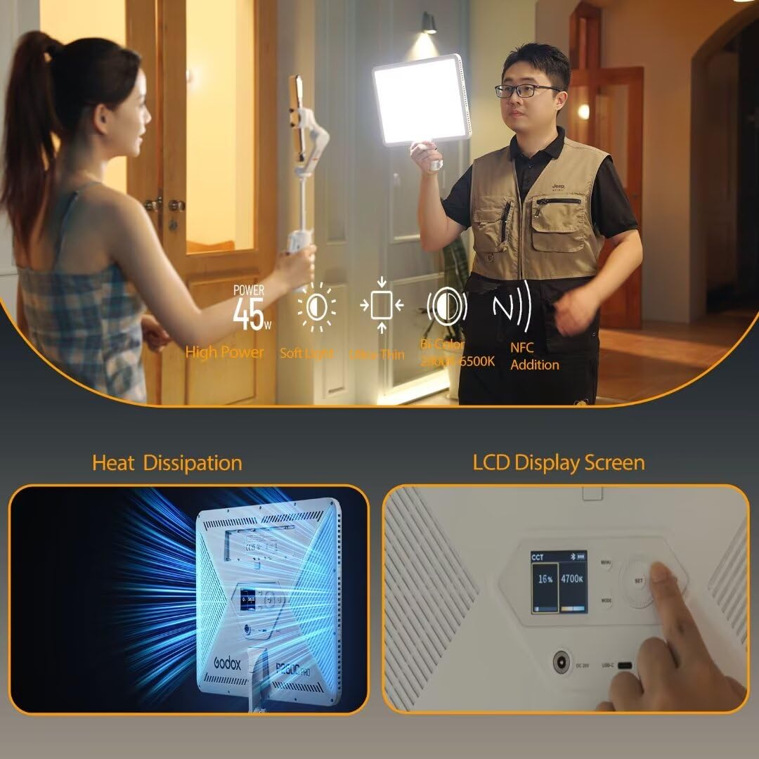 Godox P260C Pro LED Video Ligh - огляд і ціна Video Led Light Panel