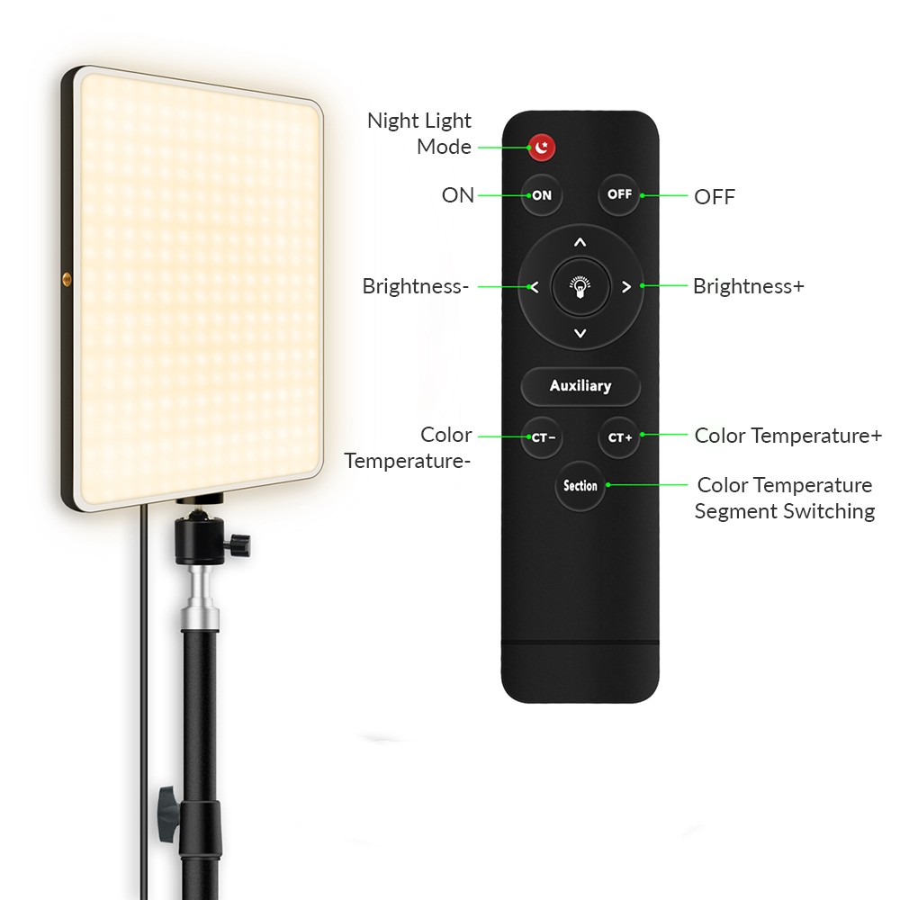 Dimmable LED Video Light Panel - огляд і ціна Video Led Light Panel