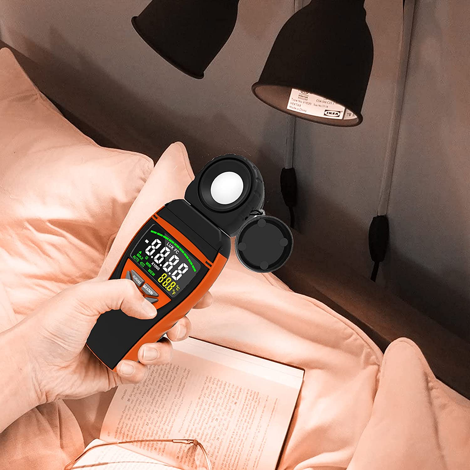 Light Meter HOLDPEAK 8801A Dig - огляд і ціна Photography Hp