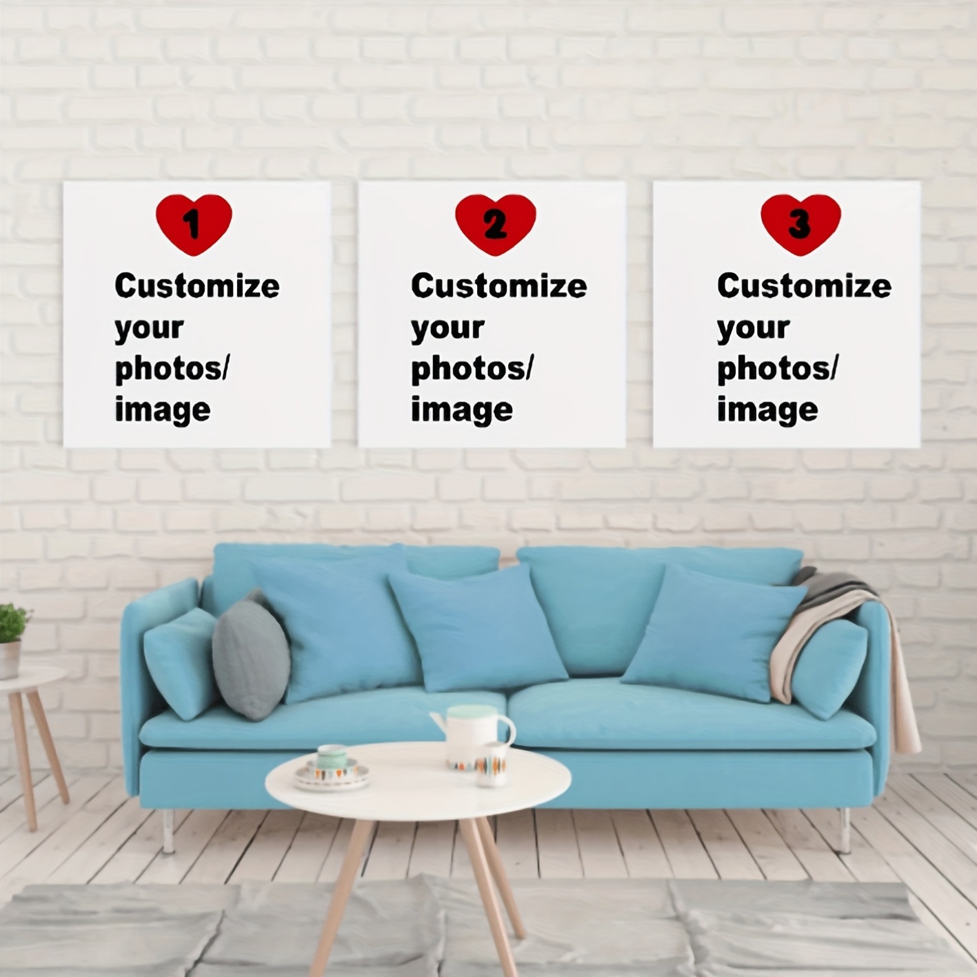 3pcs/set Custom Square Canvas  - огляд і ціна Photography Style