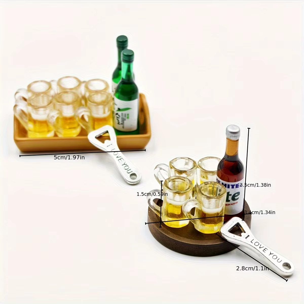 1:6/1:12 Dollhouse Beer Mug Mo - огляд і ціна Photography Model