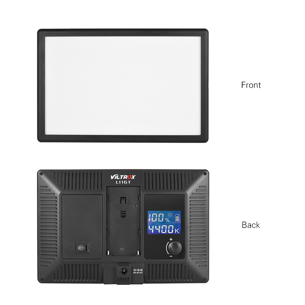 Viltrox L116T LCD Bi-Color & D - огляд і ціна Video Led Light Panel