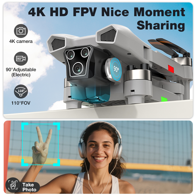 NEW Hot L017 Pro Drone Brushle - огляд і ціна Photography Drone