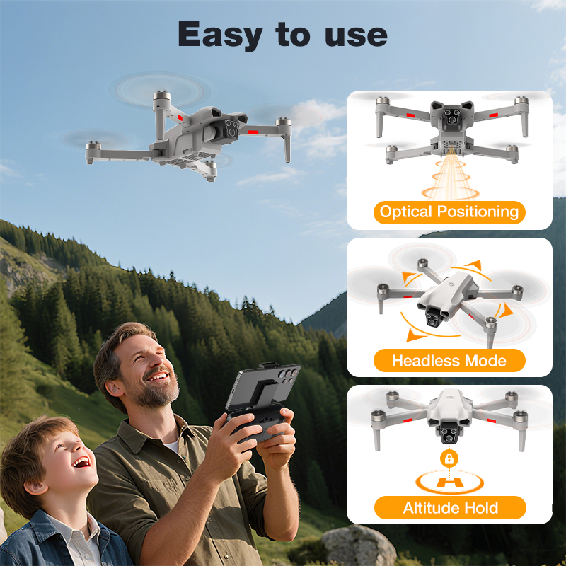 NEW Hot L017 Pro Drone Brushle - огляд і ціна Photography Drone