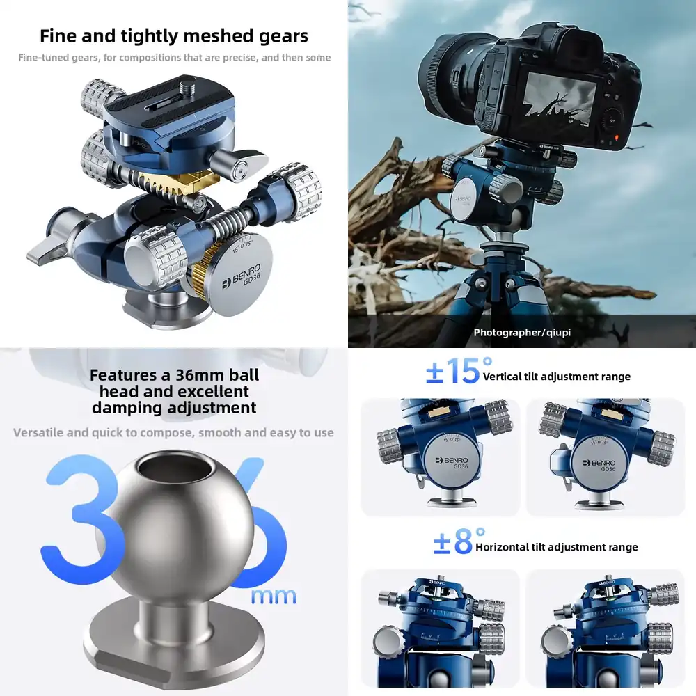 BENRO GD36PT Aluminum 3-Way Ge - огляд і ціна Photography Landscape